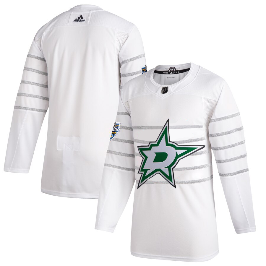 Men Dallas Stars Adidas White 2020 NHL All Star Game Authentic Jersey